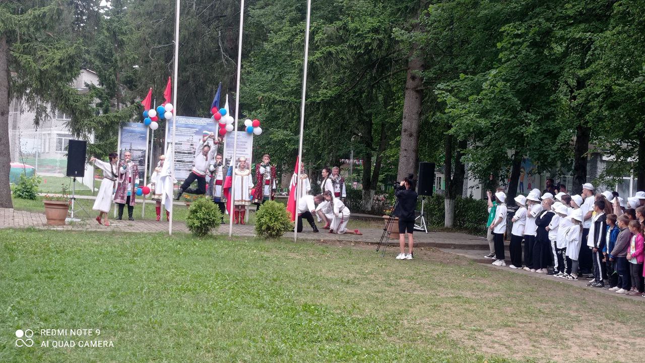 Визит ВРИО губернатора Смоленской области В. Анохина в ДОЛ 