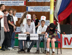 В лагере - парад железнодорожных профессий!