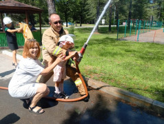 В детском оздоровительном лагере им. Заслонова РЖД г. Вяземский сегодня царила атмосфера дружбы и взаимопонимания. 