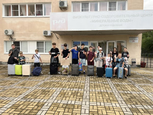 Прощальная дискотека в лагере ФОЦ Минеральные Воды