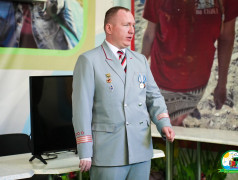 Встреча с Защитником Родины в ДОЛ "Зеленый огонек"