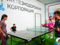 В ДОЛ &laquo;Зеленый огонек&raquo; прошел турнир по настольному теннису для всех желающих