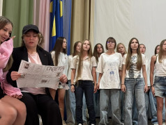 Битва хоров на день железнодорожника в ДОЛ "Яльчик"