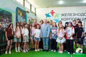 Встреча с Защитником Родины в ДОЛ 