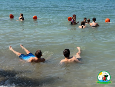 Солнце, море и крепкая дружба: пляжный отдых в ДОЛ &laquo;Зелёный огонёк&raquo;