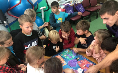 Настольная игра «Квадрогейм».
