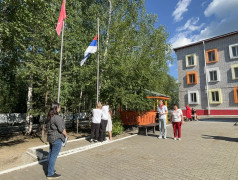 Открытие третьей смены в лагере &laquo;Надежда&raquo;.
