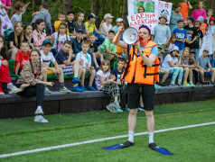 «Комический футбол» в лагере «Маяк»: смех, азарт и команда!