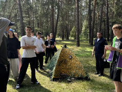 Гость из полиции: урок безопасности и награда за победу