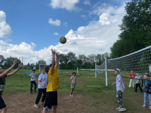 Спортивное утро в ДОЛ Ю.Гагарина