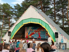 13 июля в ДОЛ "Магистраль" прошла концертная программа "Дружба народов"