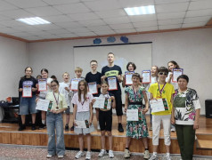 Торжественное закрытие первой смены в лагере &laquo;Надежда&raquo;