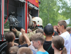 В &laquo;Лазурном&raquo; побывал настоящий пожарный расчёт!