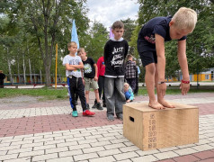 Открытие лагерной Спартакиады и индивидуальные первенства