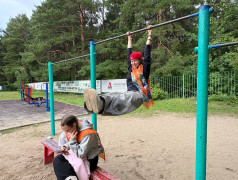 Открытие лагерной Спартакиады и индивидуальные первенства