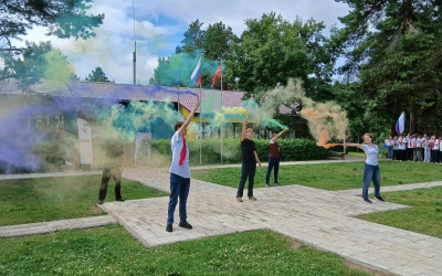 В детских лагерях прошли праздничные мероприятия ко Дню железнодорожника