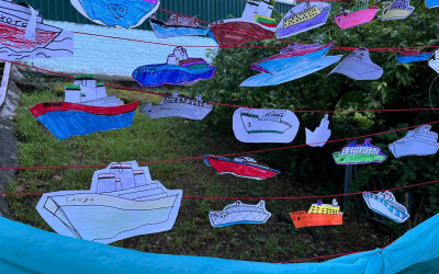 &laquo;Флоту России &ndash; слава!&raquo;: День ВМФ в железнодорожных лагерях 