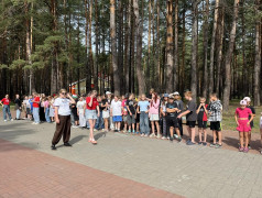 Спасатели рядом: пожарные из Барнаула провели учения в ДОЛ "им.Ю.А. Гагарина"