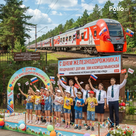 С ДНЁМ ЖЕЛЕЗНОДОРОЖНИКА!