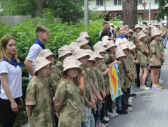 Торжественное открытие второй смены в ДОЛ «Ракета»