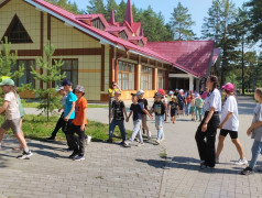 Учебная тревога в ДОЛ им. Ю.А. Гагарина