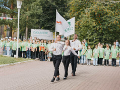 С размахом открыли День железнодорожника!