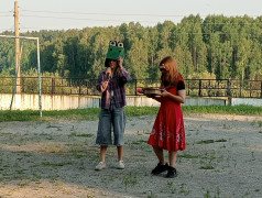 Комический футбол в ДОЛ "Магистраль"