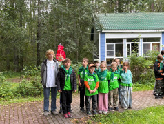 Линейка закрытия 4‑й летней смены в лагере &laquo;Маяк&raquo;!