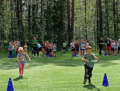 «Веселые старты» в любимом лагере Маяк!