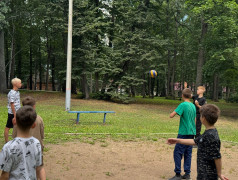 Стартовал кружок по волейболу!