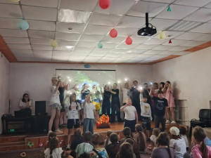 Торжественное закрытие второй смены в лагере «Надежда»