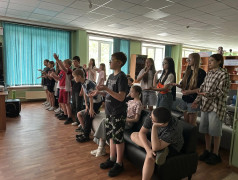 2‑й отряд лагеря &laquo;Надежда&raquo; посетил Тындинскую городскую библиотеку: лекция &laquo;Азбука здоровья&raquo;