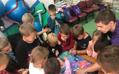 Настольная игра «Квадрогейм».