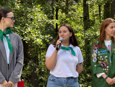 Линейка открытия 4‑й лагерной смены в &laquo;Маяке&raquo;!