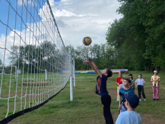 Спортивное утро в ДОЛ Ю.Гагарина