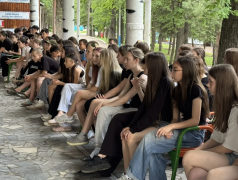 Сегодня в лагере был необычный гость &mdash; и провёл урок мужества!