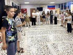 Прощальная дискотека в лагере ФОЦ Минеральные Воды