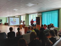 2‑й отряд лагеря &laquo;Надежда&raquo; посетил Тындинскую городскую библиотеку: лекция &laquo;Азбука здоровья&raquo;