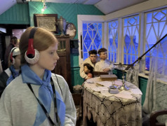 Посещение &laquo;Поезда Победы&raquo; и письма российским солдатам в лагере &laquo;Надежда&raquo;