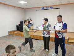 Торжественное закрытие первой смены в лагере &laquo;Надежда&raquo;