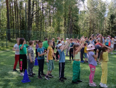 «Веселые старты» в любимом лагере Маяк!