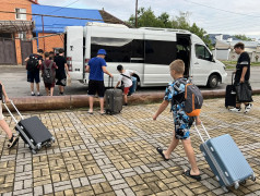 Прощальная дискотека в лагере ФОЦ Минеральные Воды