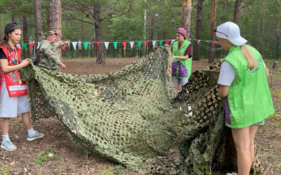 Верёвки, выдержка, кадр: Тин-лига пишет историю лагеря в движении