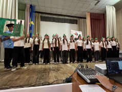 Битва хоров на день железнодорожника в ДОЛ "Яльчик"