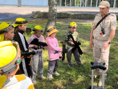А у нас лазертаг!