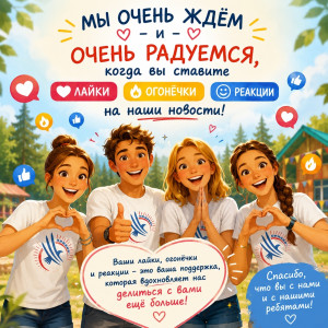 Наши любимые подписчики, друзья и орлята!