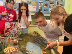 Детская железная дорога города Уфы открыла свои двери для лидеров Гагаринграда