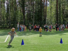 «Веселые старты» в любимом лагере Маяк!