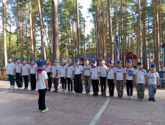 Смотр строя и песни в День Воинской славы России