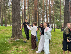 12 июля в ДОЛ "Магистраль" проходила зарница